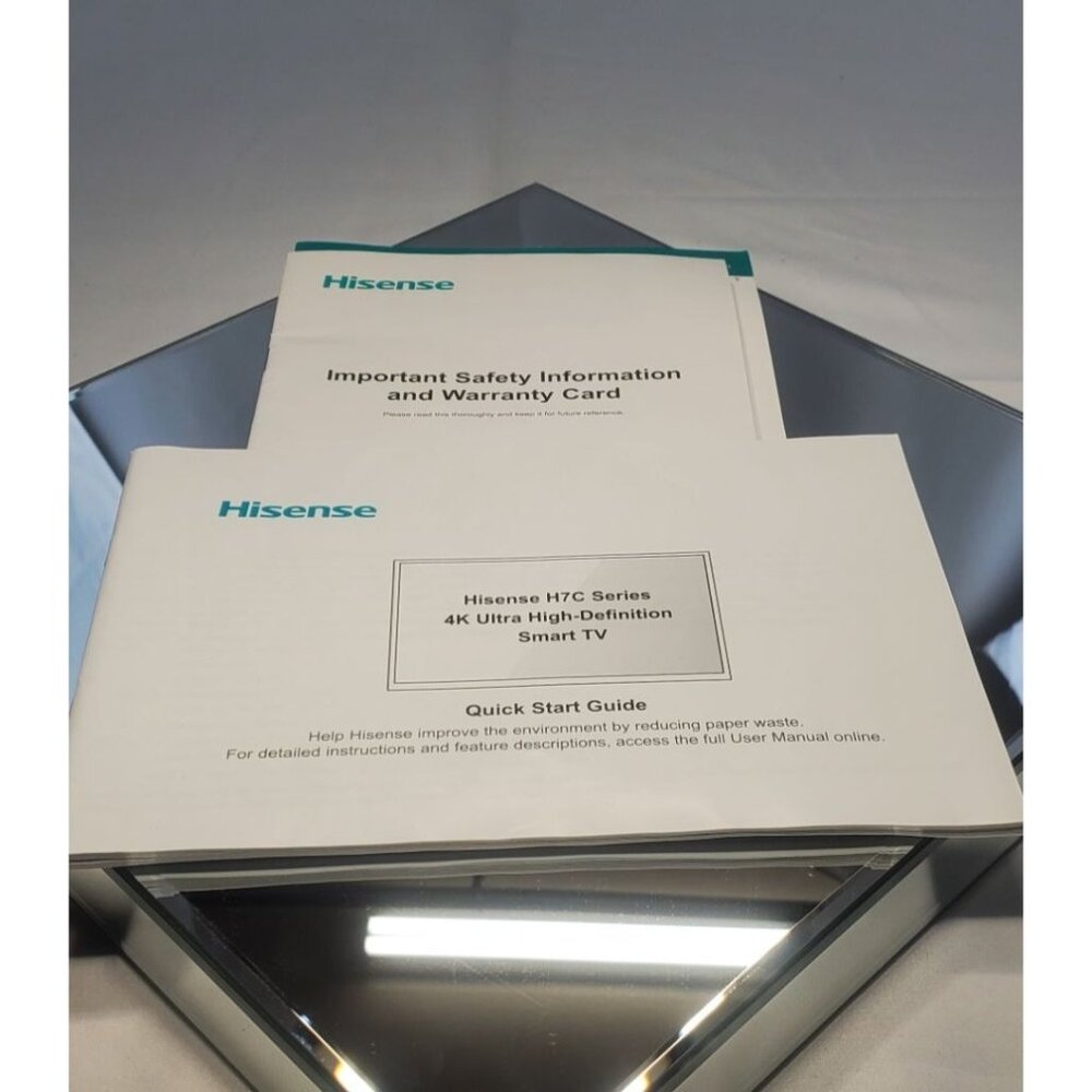 Hisense H7C Series Smart TV User Manual Guide